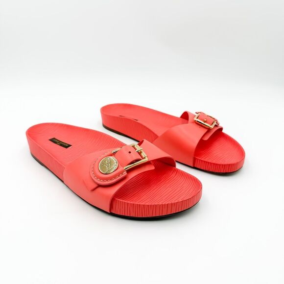 Louis Vuitton LV Monogram Sandals Slides EU 40 US 10 - Picture 1 of 10